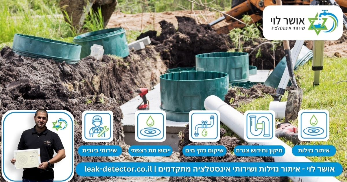 הערכת קיבולת מערכת הביוב