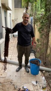 תיקון סתימות בביוב - אושר לוי שירותי אינסטלציה