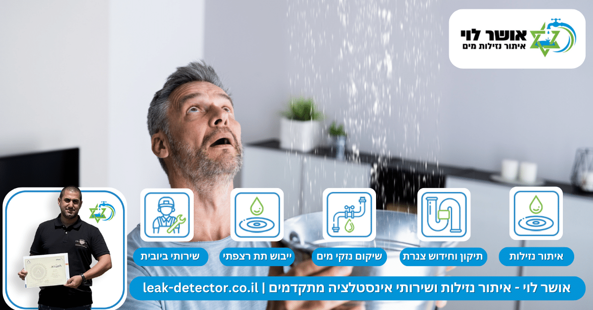 איתור נזילות מים בעפולה